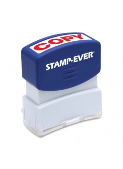 Message Stamp - "COPY" - 0.56" Impression Width x 1.69" Impression Length - 50000 Impression(s) - Red - 1 Each - uss5946